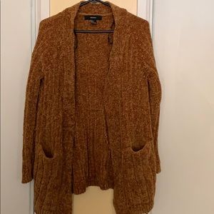 Chenille cardigan